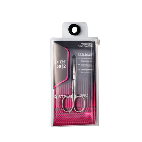 Staleks Pro EXPERT 50 Type 2 Forbici Professionali Per Cuticole Curva 24mm - immagine 4