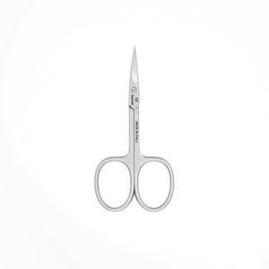 Forbici Pelle Acciaio Inox Lama Curva Swami 15