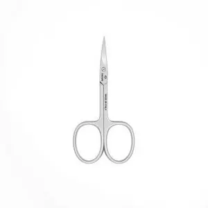 Forbici Pelle Acciaio Inox Lama Curva Swami 15
