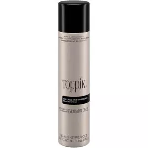 Toppik Colored Hair Thickener Spray Black 180ml - Spray Colorato Antidiradamento