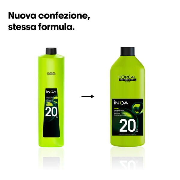 L'Oréal Ossidante Inoa 6% 20 Volumi 1000ml - immagine 2