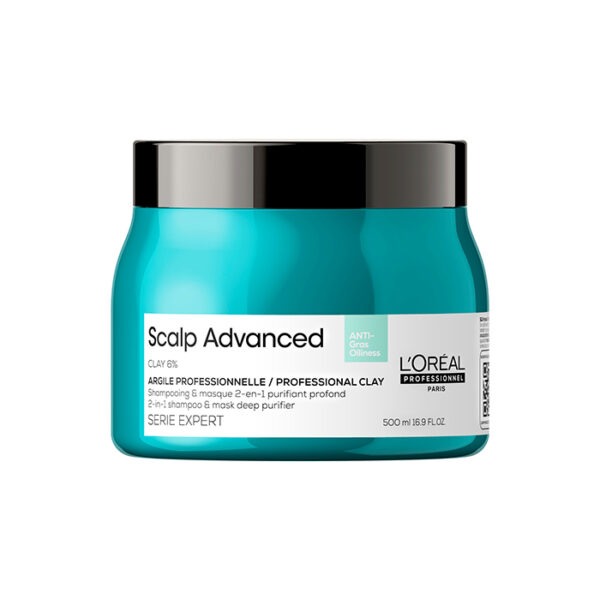 Oreal Serie Expert Scalp Advanced Scalp 2-1 Deep Clay Anti-Oiliness 500ml