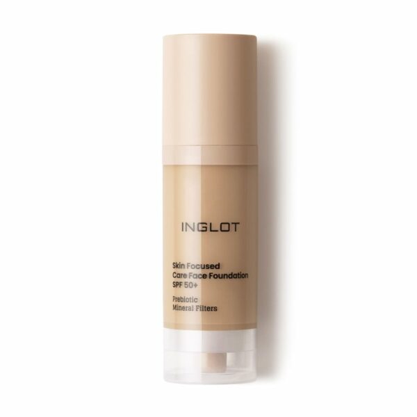 Inglot Skin Focused SPF 50+ Fondotinta Nutriente Medium Olive 308 30ml