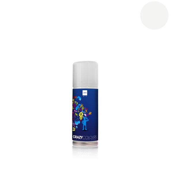 Lacca Colorata Bianco Per Capelli Spray 125ml