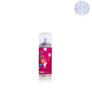 Lacca Colorata Colour Glitter Blu Per Capelli Spray 125ml
