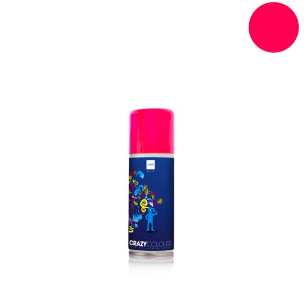 Lacca Colorata Fucsia Fluo Per Capelli Spray 125ml