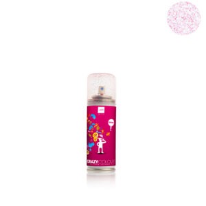 Lacca Colorata Glitter Rosa Porpora Per Capelli Spray 125ml