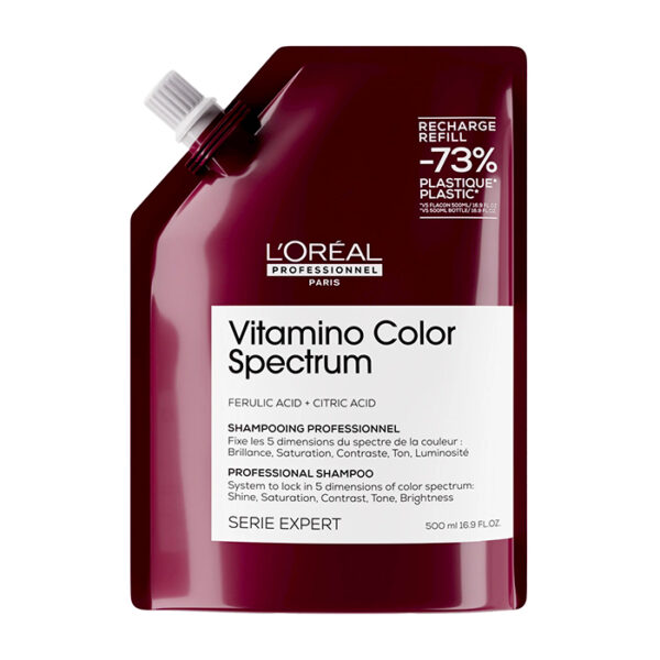 Oreal Serie Expert Vitamino Color Spectrum Shampoo Refill 500ml