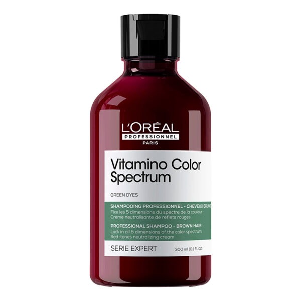 Oreal Serie Expert Vitamino Color Spectrum Shampoo Verde Neutralizzante