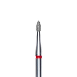 Staleks EXPERT 60 Punta Diamantata Gemma Appuntita Rosso Ø1.8mm