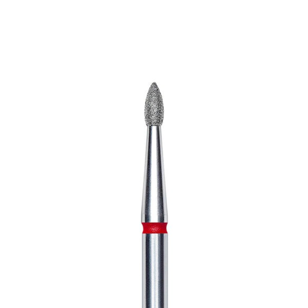 Staleks EXPERT 60 Punta Diamantata Gemma Appuntita Rosso Ø1.8mm