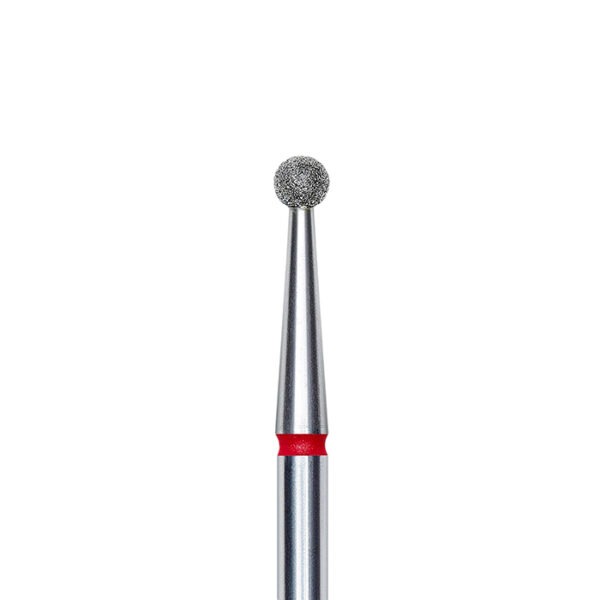 Staleks Expert 01 Fresa Diamantata A Sfera Rosso Ø 2.5mm
