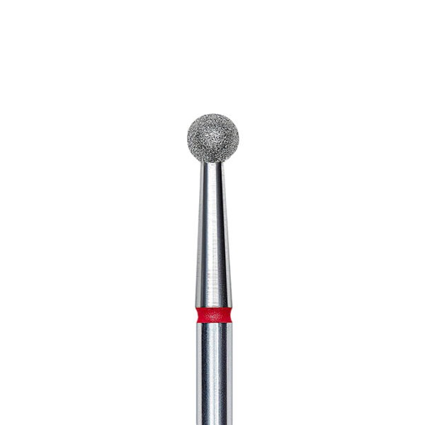 Staleks Expert 01 Fresa Diamantata A Sfera Rosso Ø 3.5mm