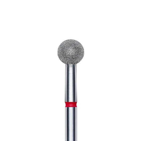 Staleks Expert 01 Fresa Diamantata A Sfera Rosso Ø5mm