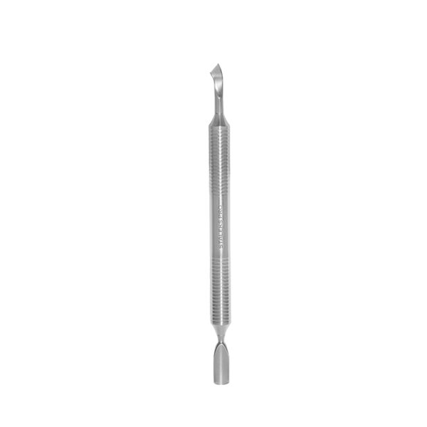 Staleks Expert 100 Spatola Manicure Tipo 4.2 - Pusher Arrotondato + Lama Piegata