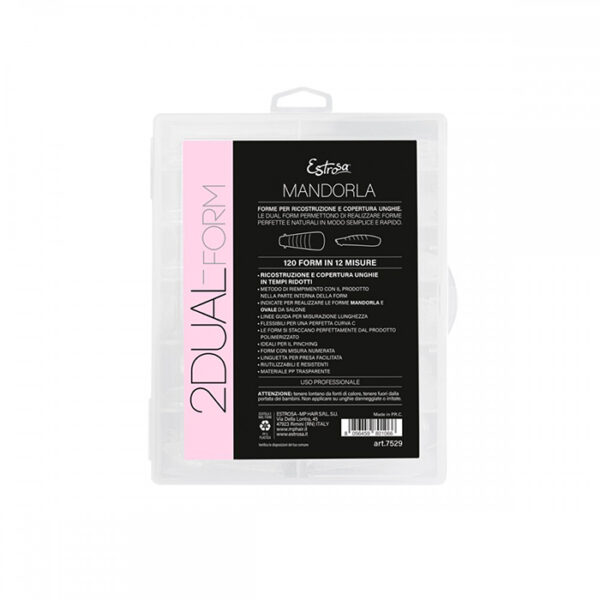 Estrosa Dual Form Mandorla 12 Misure - Confezione da 120 Pezzi