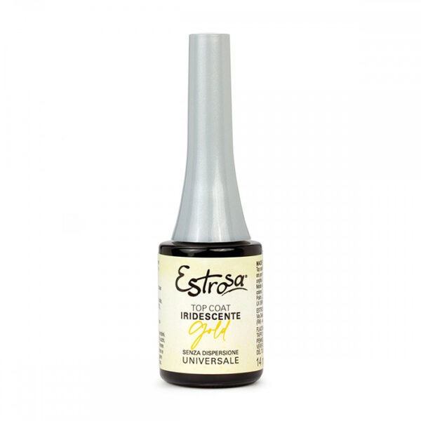 Estrosa Top Coat Gold - Iridescente Senza Dispersione 14ml