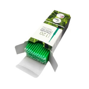 Kalentin Micropennelli Vegani Monouso 2.0mm - 120 Pezzi