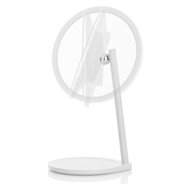 Specchiera Make-Up Bianca - Specchio HD 3X Con Luci Led - immagine 2