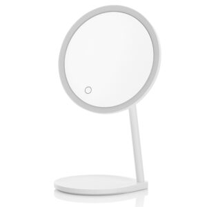 Specchiera Make-Up Bianca 3X – LED, Tavolo e Parete