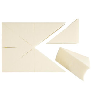 Spugna Cosmetica a Wedge in Lattice