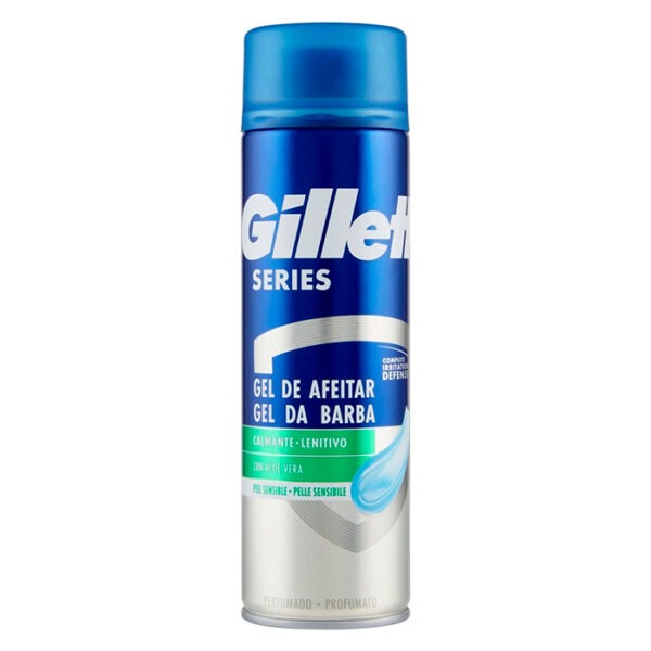 Gel Da Barba Gillette Series Per Pelli Sensibili 200ml