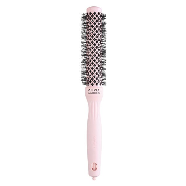 Olivia Garden Expert Blowout Speed Wavy Bristles Pastel Pink Ø25mm