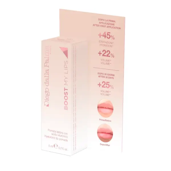 Diego Dalla Palma Boost My Lips - Pomata Labbra Con Acido Ialuronico 5 ml n.151 foto astuccio