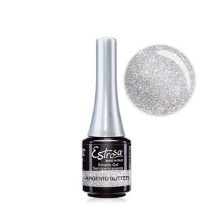 Estrosa Smalto Semipermanente Argento Glitter 7ml