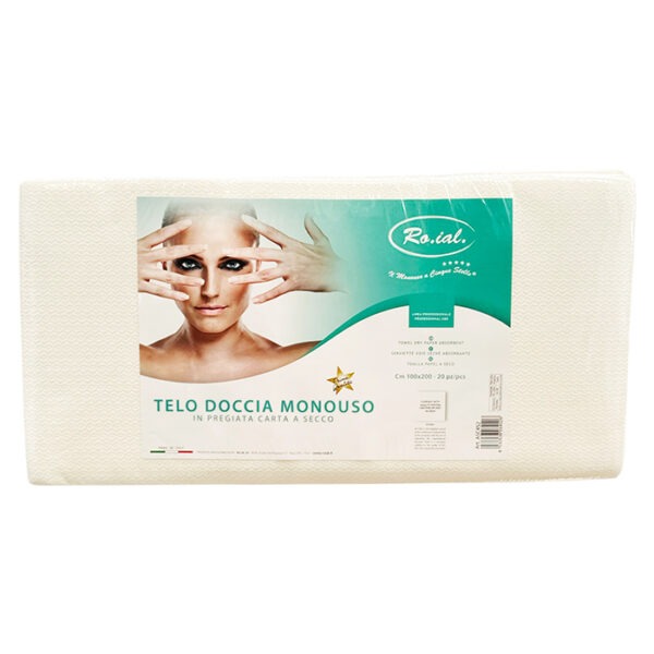 Ro.Ial. Telo Doccia Carta A Secco Goffrata