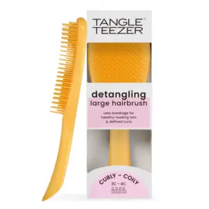 TANGLE TEEZER NATURALLY CURLY LARGE DEFFODIL YELLOW