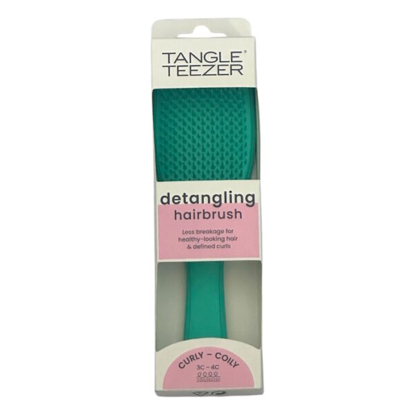 Tangle Teezer Naturally Curly Aqua Green.