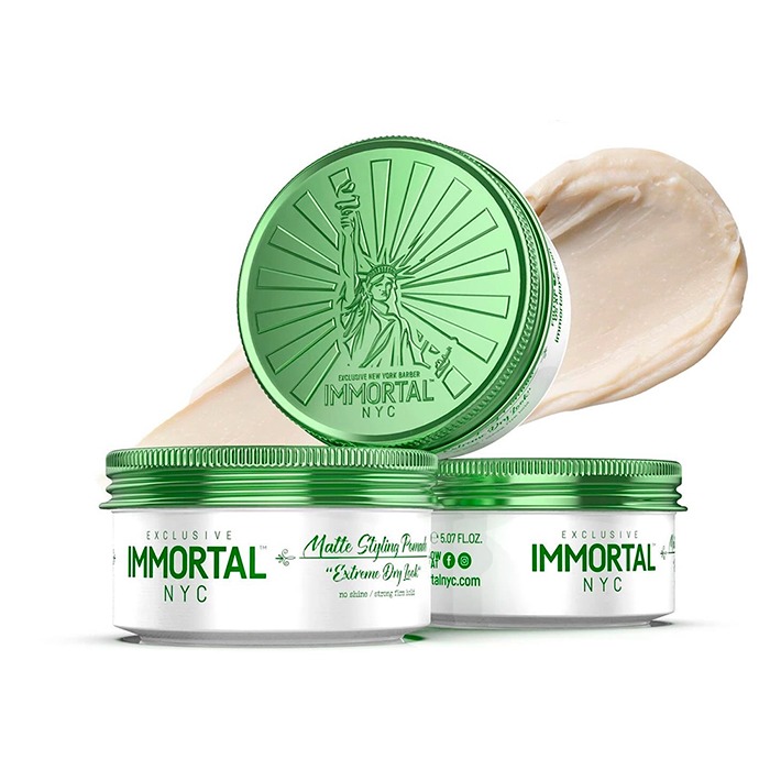 Immortal Nyc Matte Styling Pomade Extreme Dry Look