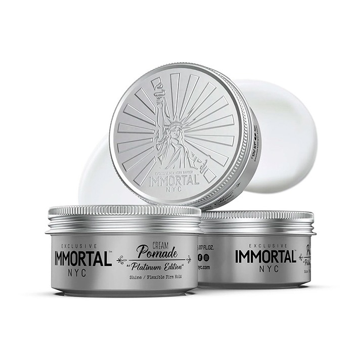 Immortal Nyc Platinum Edition Cream Pomade