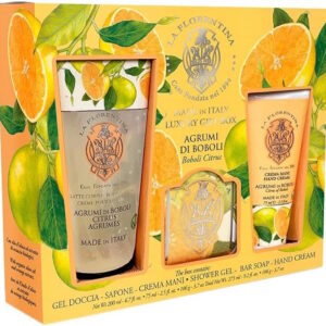 La Florentina Giftbox Agrumi Boboli Sap.106g + Cr.Mani 75ml +Shower Gel 200ml