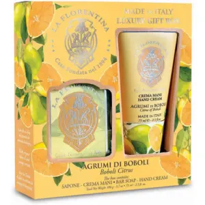 La Florentina Giftbox Agrumi Boboli Sapone 106 G + Crema Mani 75 Ml