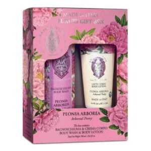 La Florentina Giftbox Peonia Arborea Bagno 500 ml +Crema Corpo 200 ml