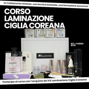 Corso Laminazione Coreana - Kit Kalentin Incluso