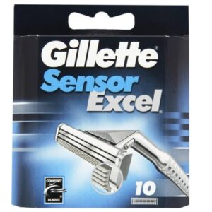 Gillette Sensor Excel Ricambi 10 Pezzi