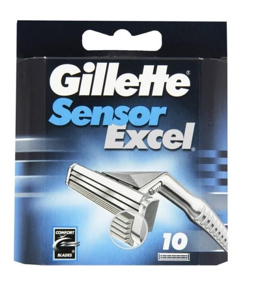 Gillette Sensor Excel Ricambi 10 Pezzi