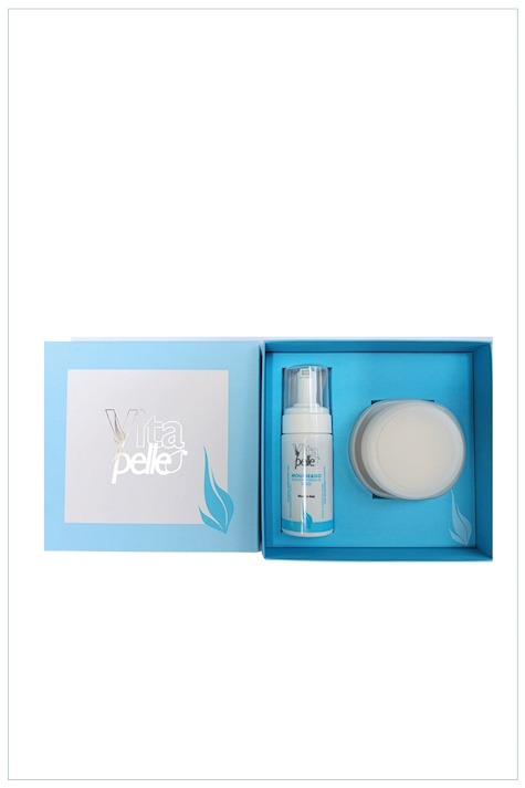 Vita Pelle Kit Doppia Detersione Mousse & Go 100ml e Burro Struccante 125ml