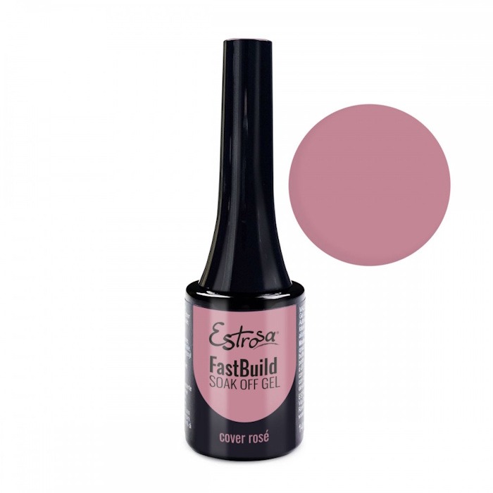 Estrosa Cover Rosé - Fast Build Soak Off Gel 14ml