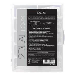 Estrosa Dual Form Mani E Piedi 14 Misure - 140 Pezzi