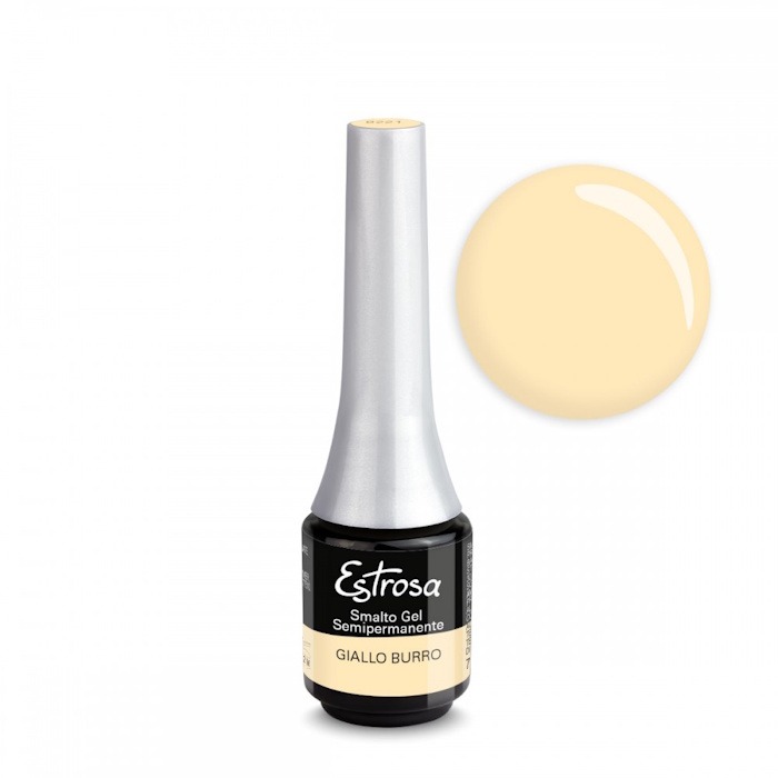 Estrosa Smalto Gel Semipermanenete 7ml Giallo Burro