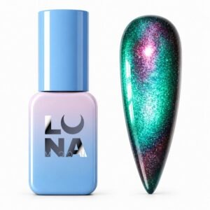 LunaMoon Gel Semipermanente Cat Eye 249 Emerald Nova
