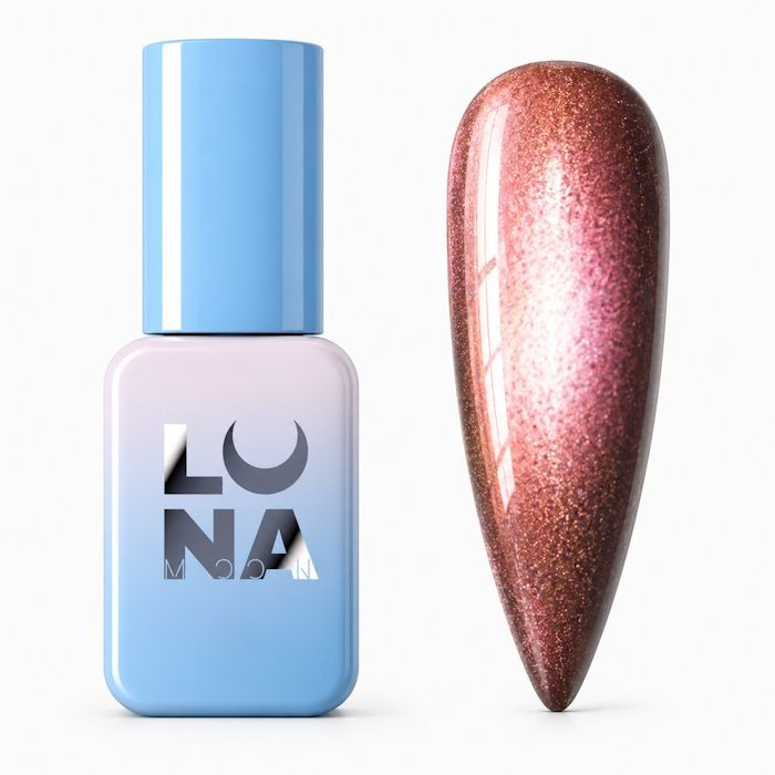 LunaMoon Gel Semipermanente Cat Eye 252 Rose Ember