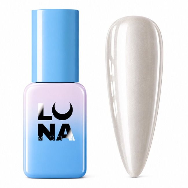 LunaMoon Gel Semipermanente Cat Eye 13ml - 209 Bianco Perla