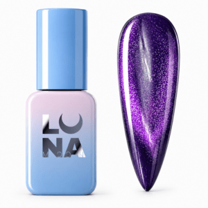 LunaMoon Gel Semipermanente Cat Eye 8ml – 257 Violet Eclipse