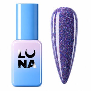LunaMoon Gel Semipermanente Color Reflection 8ml - 212 Viola Glitter