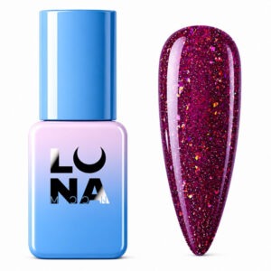 LunaMoon Gel Semipermanente Color Reflection 13ml - 215 Magenta Galaxy Glitter